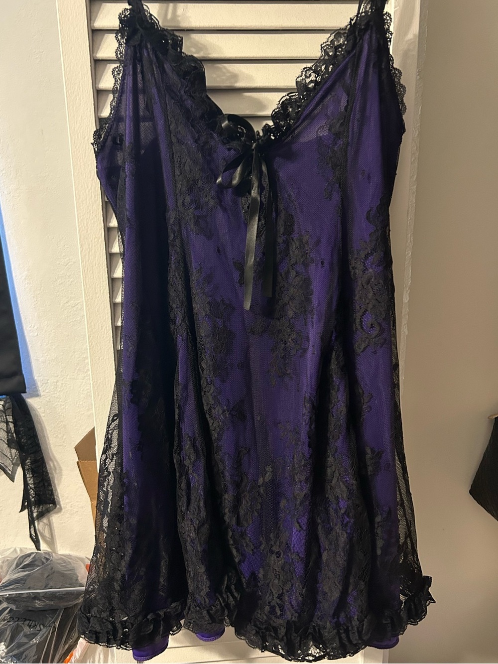 DollsKill / Widow: AMETHYST FAITHFULLY DOOMED LACE DRESS